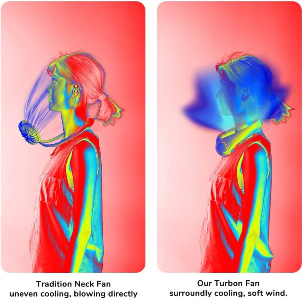 Portable Neck Fan: image 4