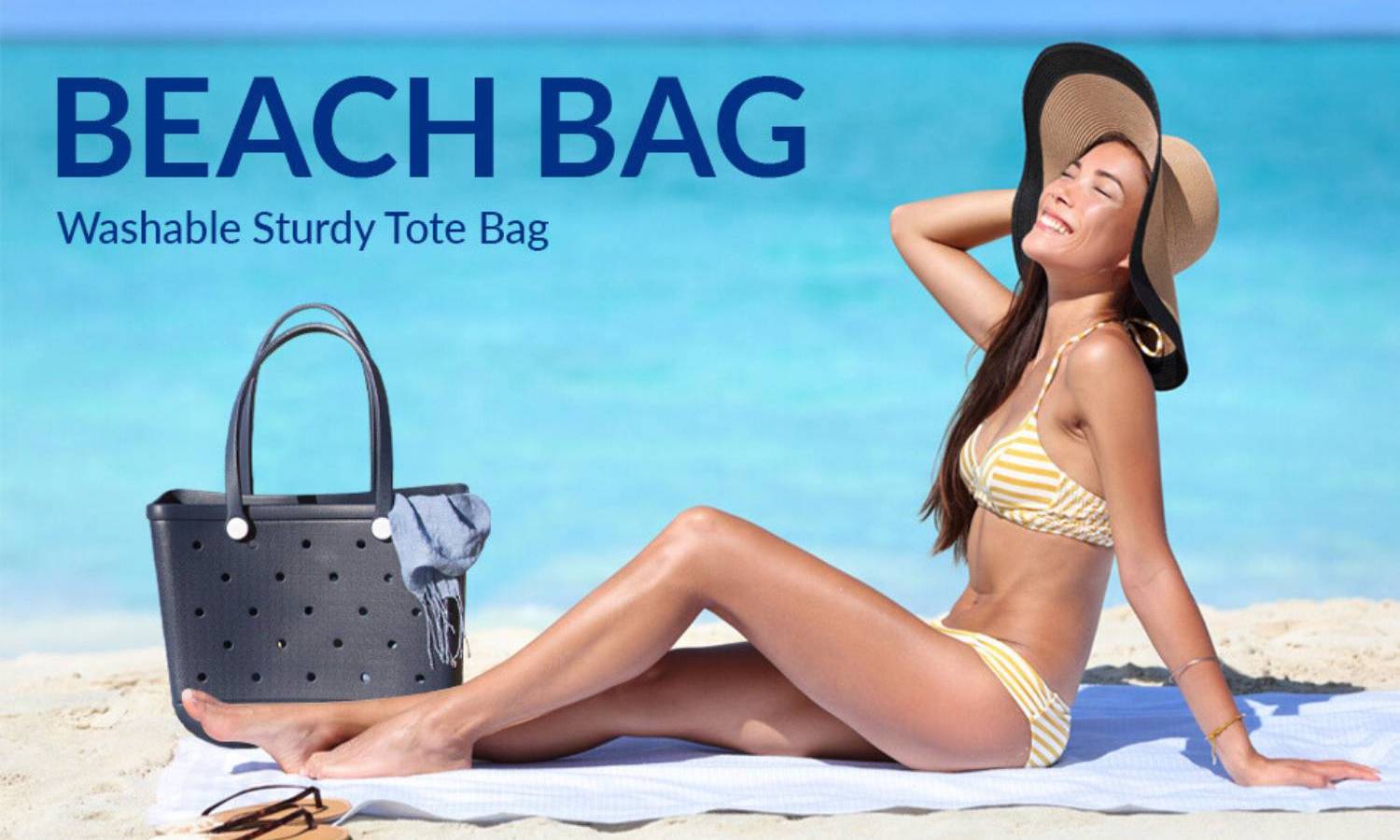 Beach Bag - Blue: image 12