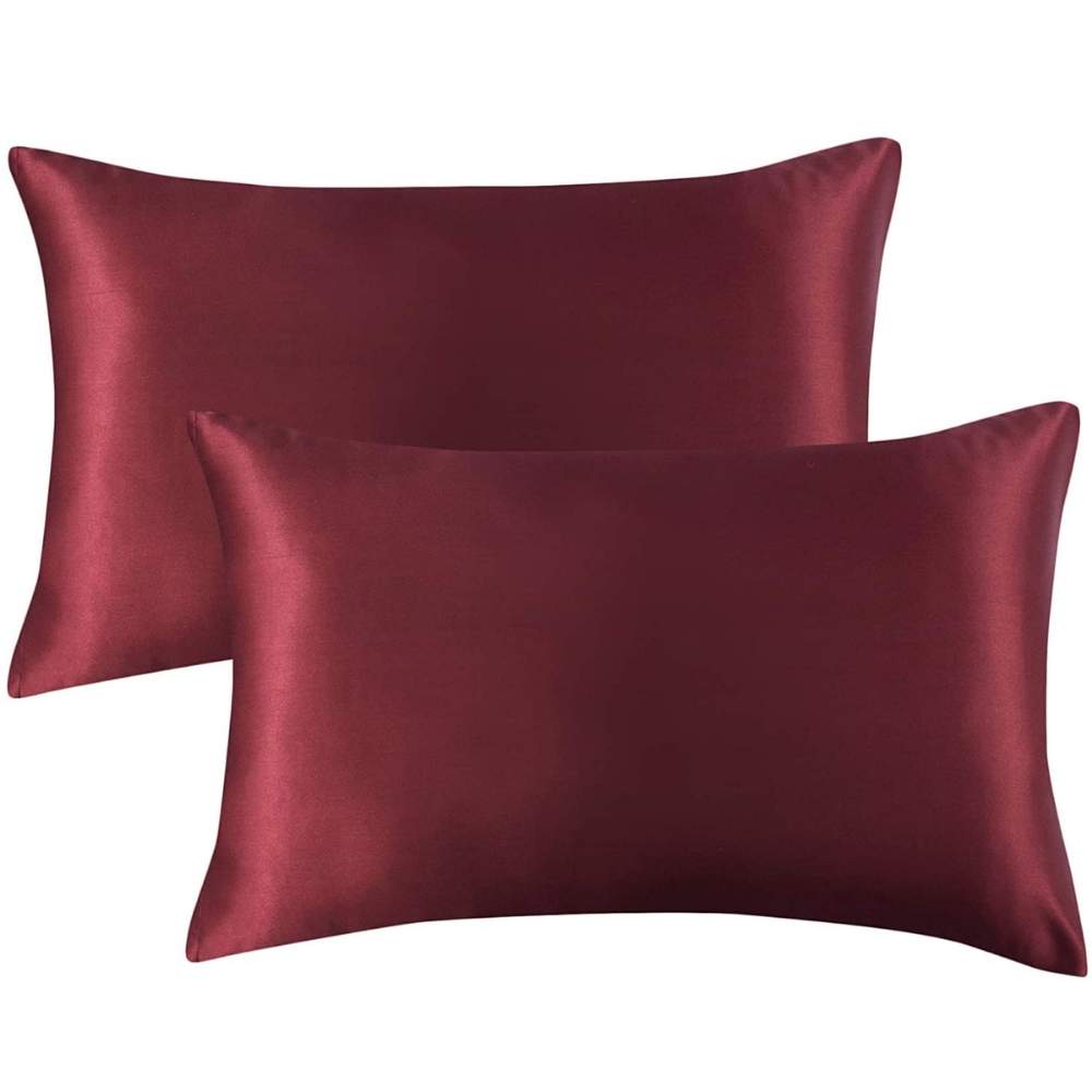 Satin Silk Pillowcase - Black: image 15