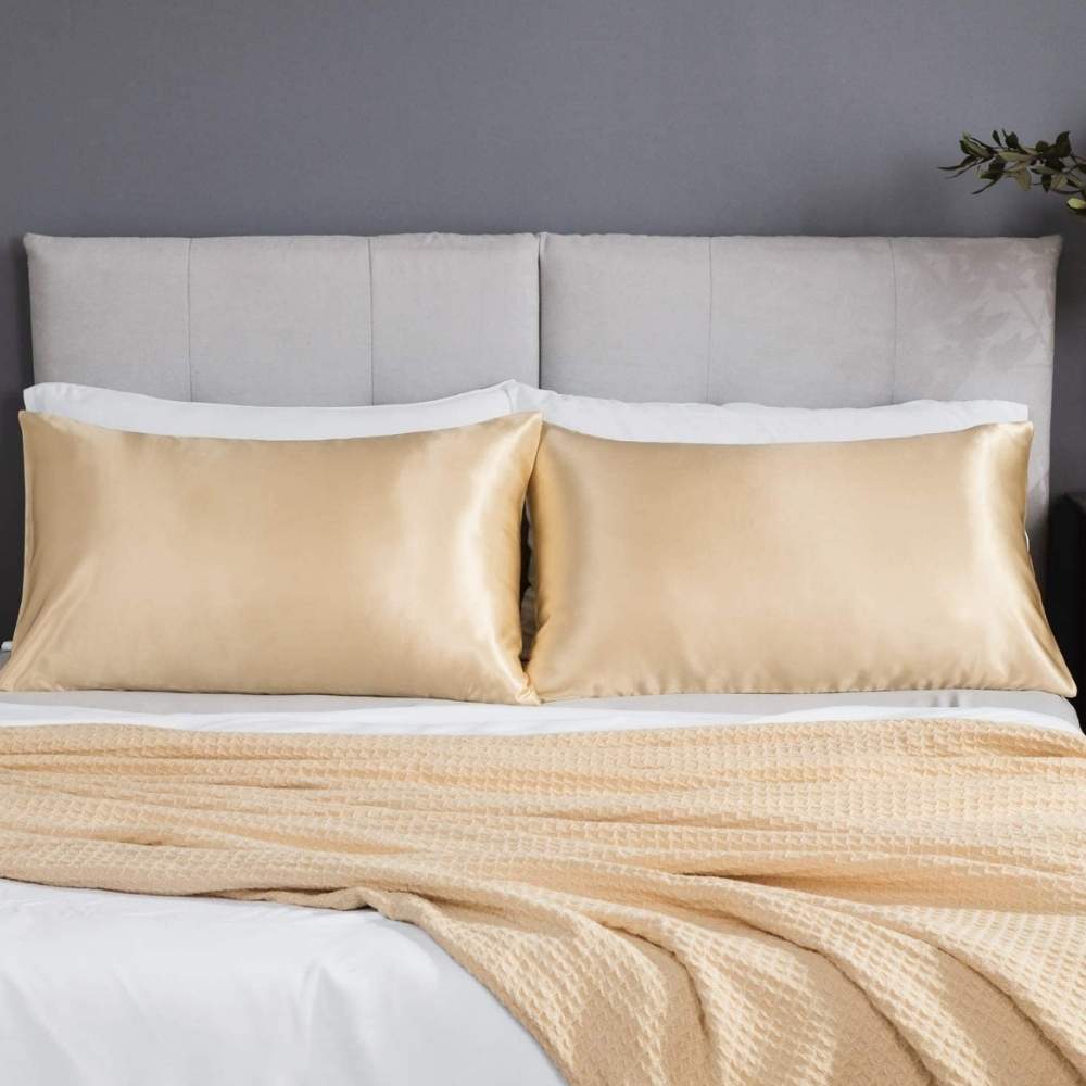 Satin Silk Pillowcase - Black: image 28