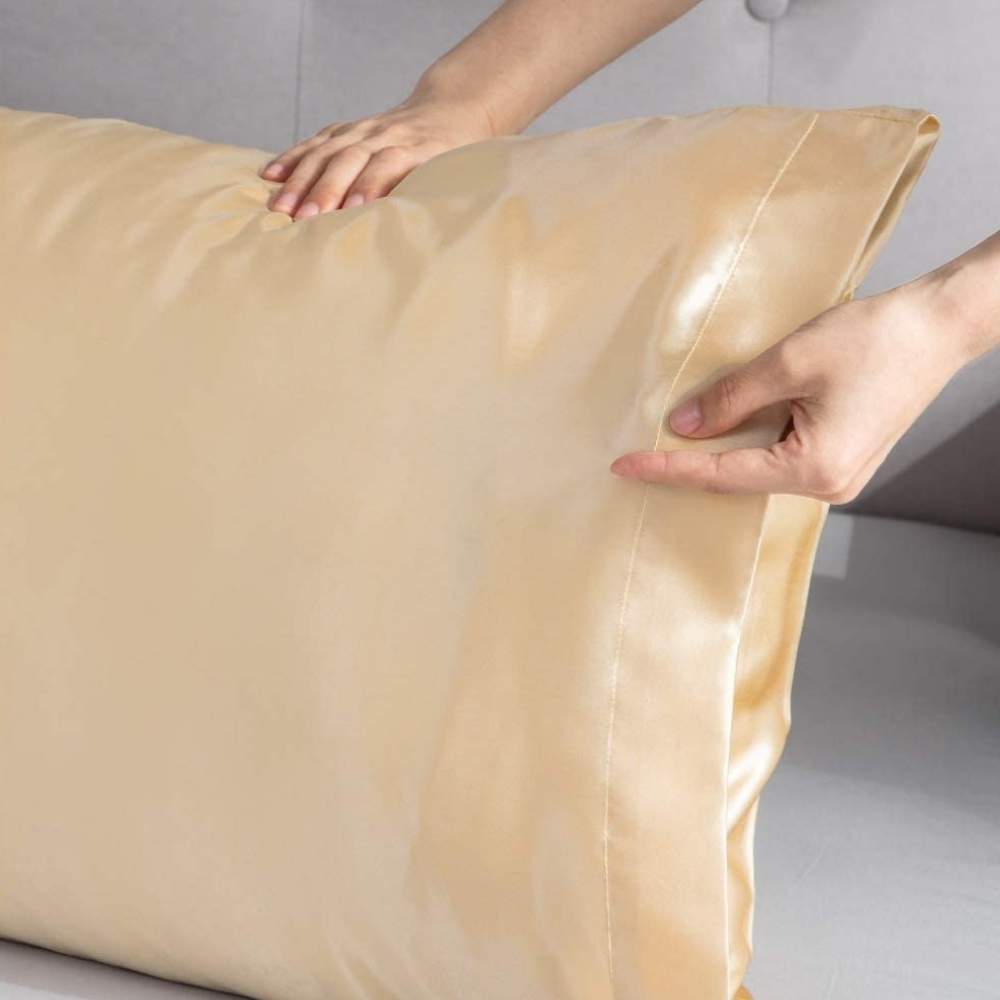 Satin Silk Pillowcase - Black: image 29