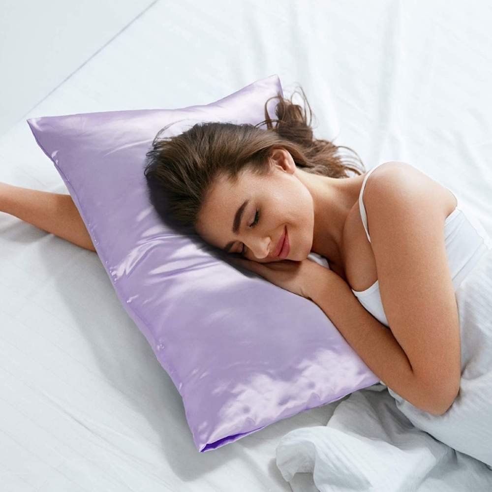 Satin Silk Pillowcase - Black: image 34