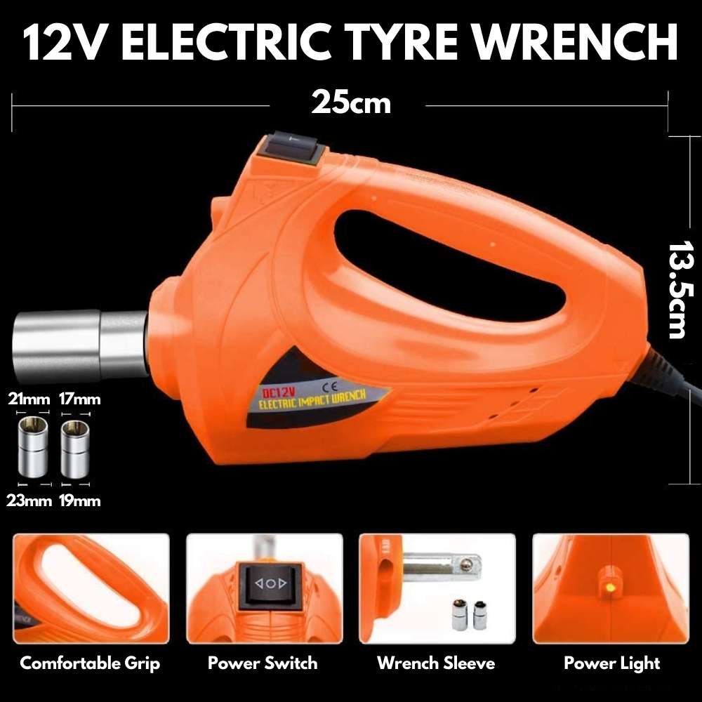 Car Tyre 12V Electric Impact Wrench: image 3