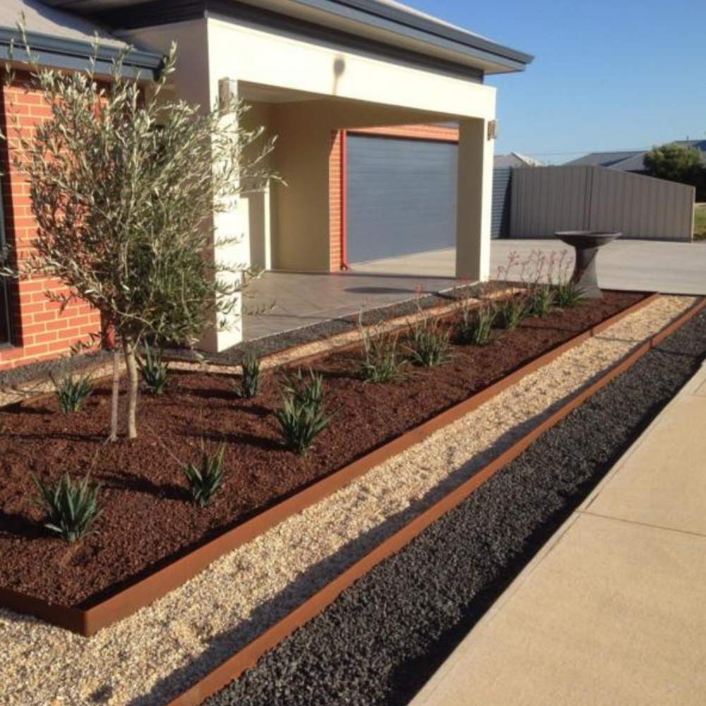 Corten Metal Edging - 100mm Face Height (per m): image 6
