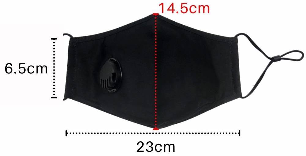 Breathable Vent Face Mask - Single Mask – only: image 9