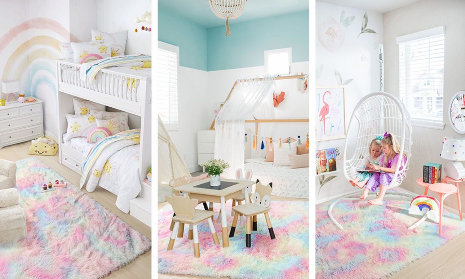 Rainbow Floor Rug - Medium Rug - 80cm x 160cm | 31" x 63": image 6