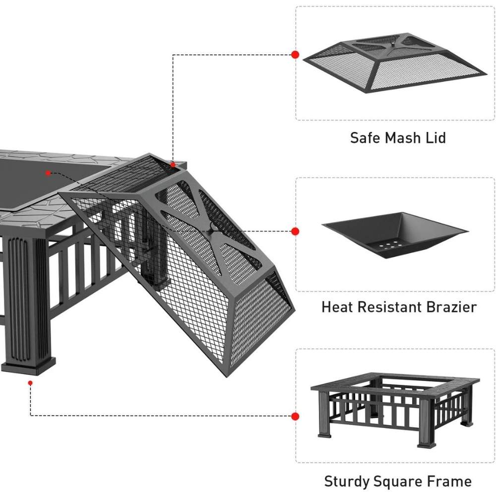 Wood Burning Firepit: image 9