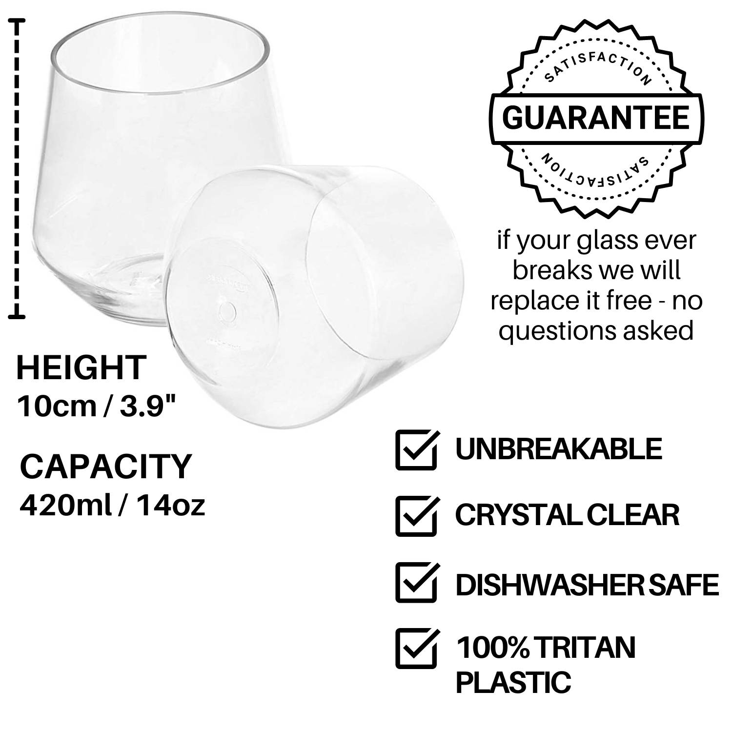 Shatterproof Whiskey Glasses: image 2