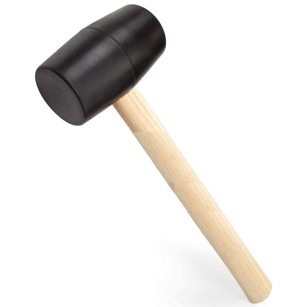 Rubber Mallet With Wood Handle (For Garden Edging Spikes)