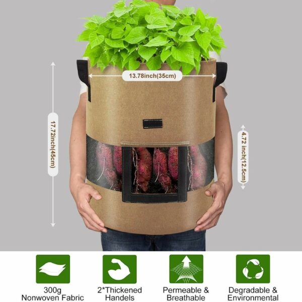 buy fabric potato- planting bag online