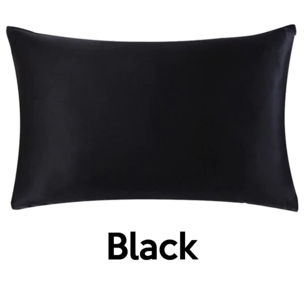 black silk pillowcases