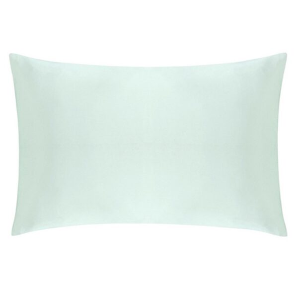 mint green silk pillowcase